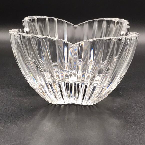 Vintage Lydia by Mikasa Crystal Tulip Bowl 6" WX055/713 Retired Made in Japan - Picture 4 of 8